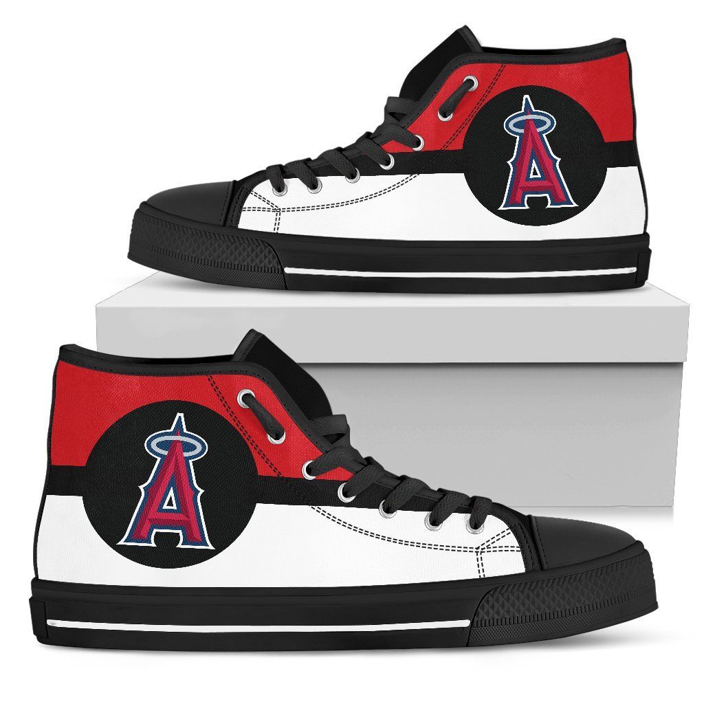 Logo Los Angeles Angels High Top Shoes