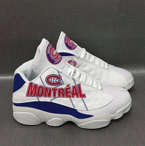 Montreal Canadiens Custom Tennis Air Jordan 13 For Fan Shoes Sport Sneakers