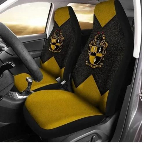 Alpha Phi Alpha 1906 Crest Simple Style Black Car Seat Covers