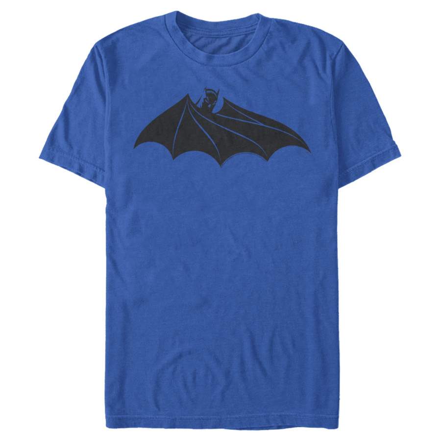 Batman Men’s Logo Hidden Wing  T Shirt