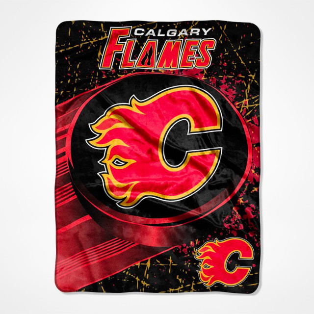 Calgary Flames 3D Full Printing Blanket V1