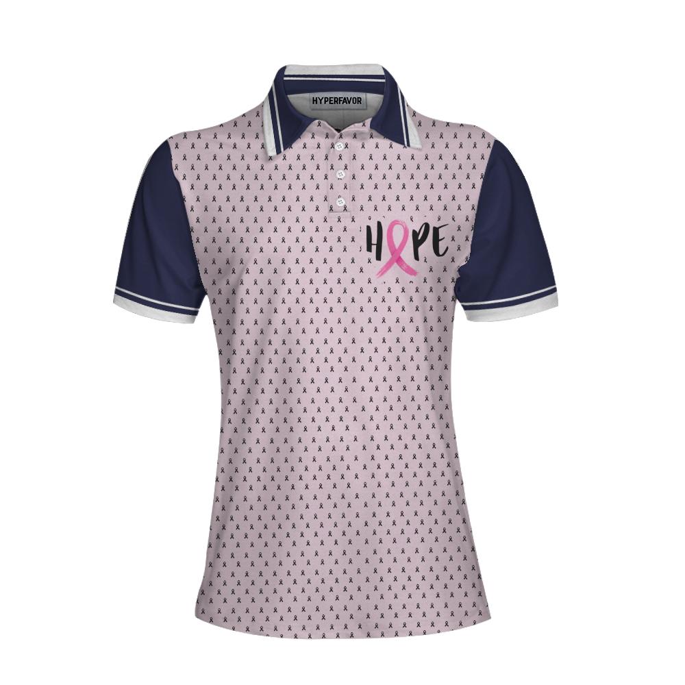 You Picked The Wrong Girl Breast Cancer Awareness Short Sleeve Women Polo Shirt, Breast Cancer Shirt For Women