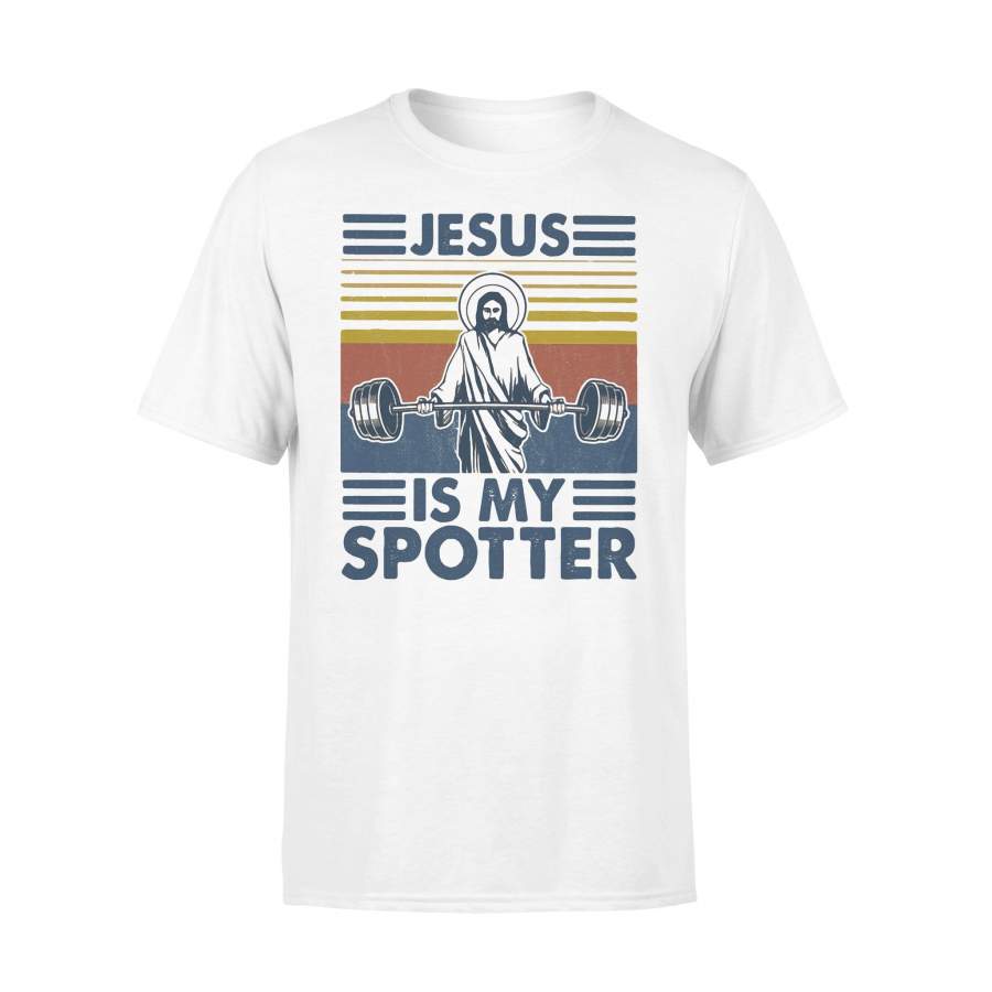 Vintage Jesus Is My Spotter T-shirt