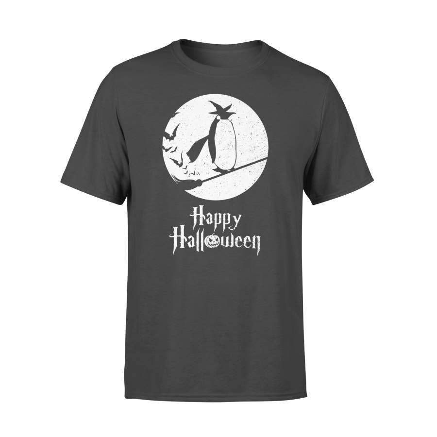 Halloween Witch Penguin Lover T-shirt