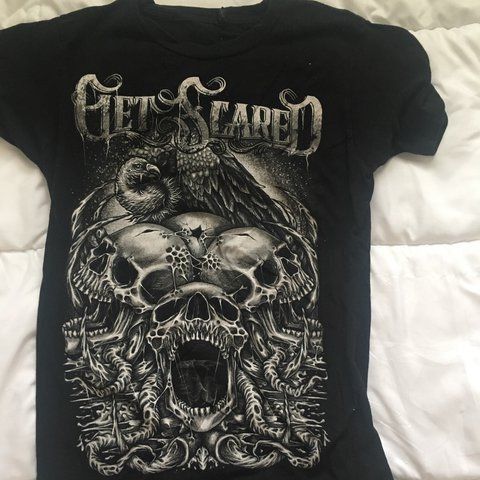 Get Scared Vintage music band v2 t shirt  For Men  For Women