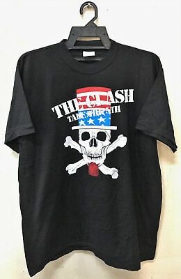 Vintage The Clash Take The 5th Punk Rock Tour Concert Promo T-shirt Sex Pistols 3050