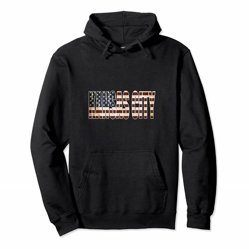 Straight Outta Kansas City US Flag Patriotic Pullover Hoodie, T Shirt, Sweatshirt