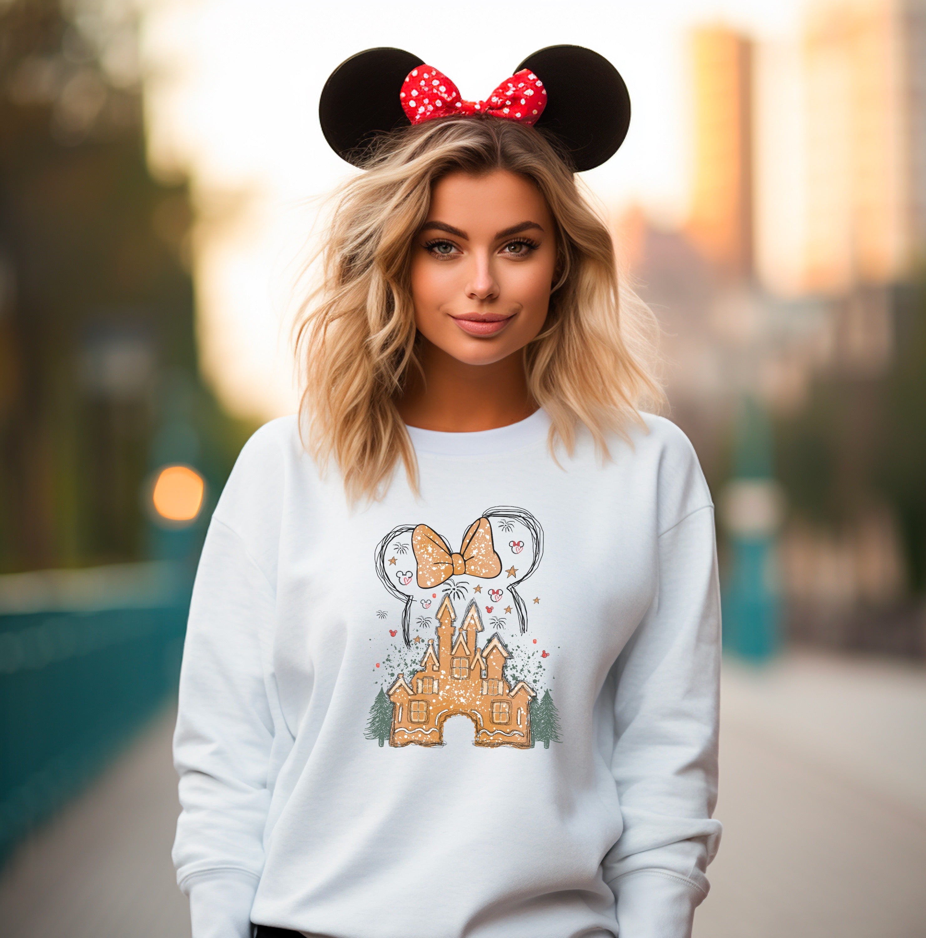 Magical Gingerbread Castle Sweatshirt