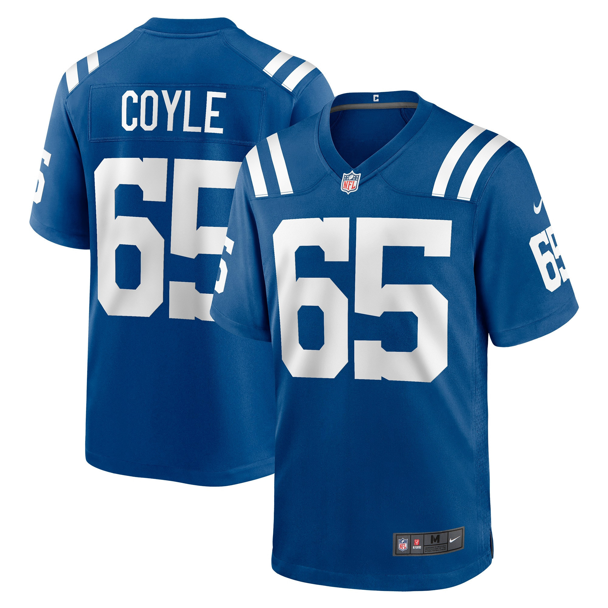 Anthony Coyle Indianapolis Colts Game Jersey – Royal NFL