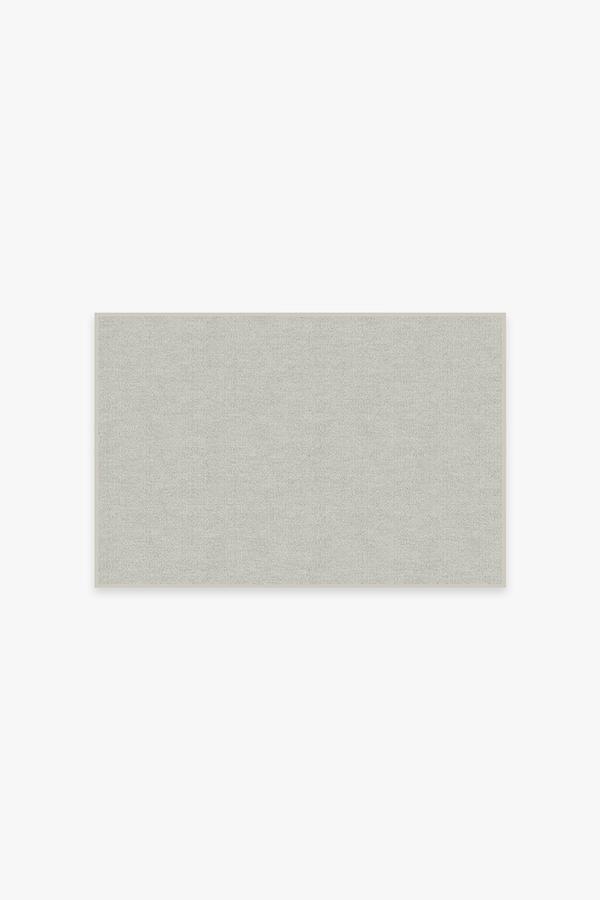 Heathered Solid Dove Grey Rug