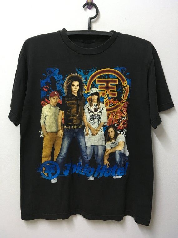 Vintage Tokio Hotel Band Pop Punk Alternative Rock Shirt 22 5 Shirt