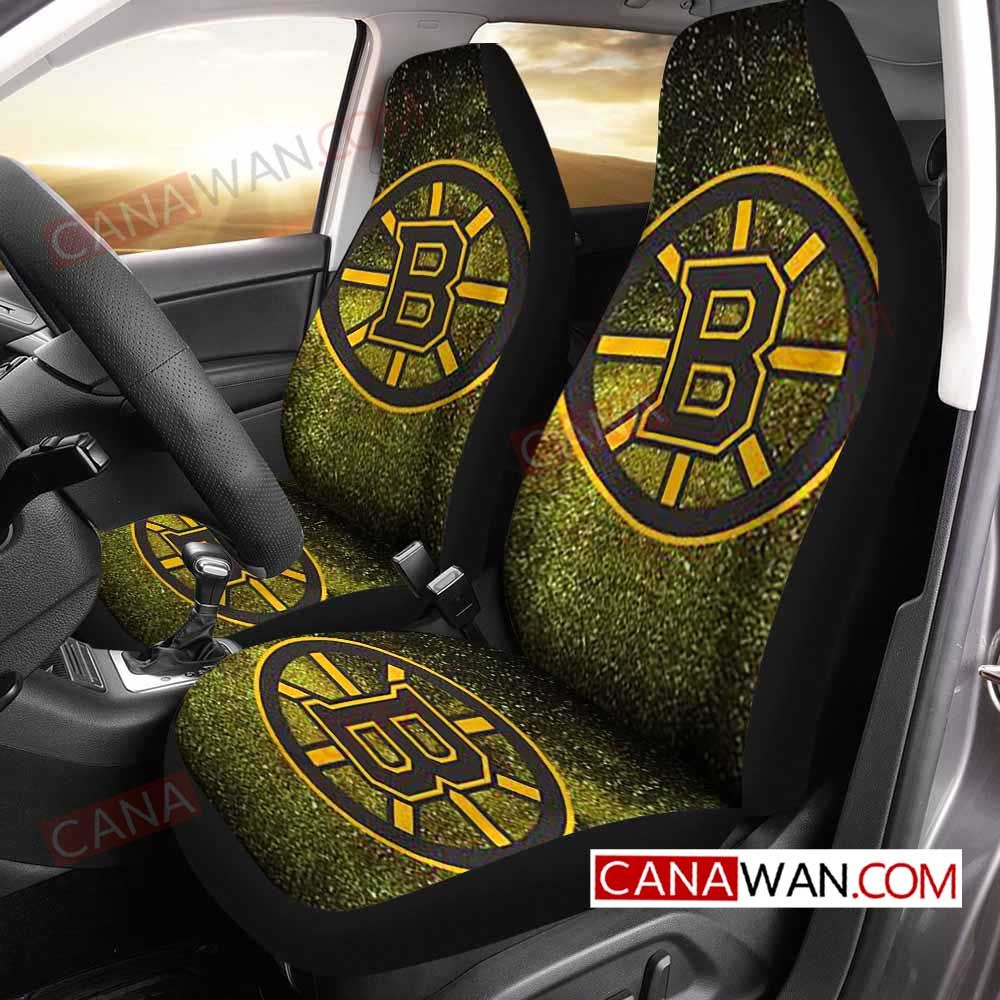 Boston Bruins Style429 3D Customized Personalized Car Seat Cover