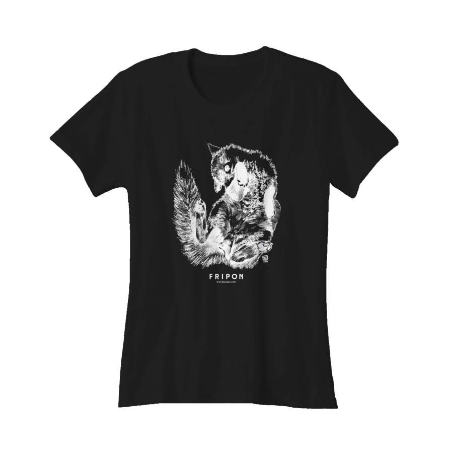 Renard Fripon Rascal Rogue Mischievous Cheeky Animal Totem 2016 Illustration Drawing Dessin Casual Women’s T-Shirt