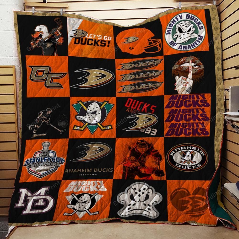 Anaheim Ducks Quilt Blanket