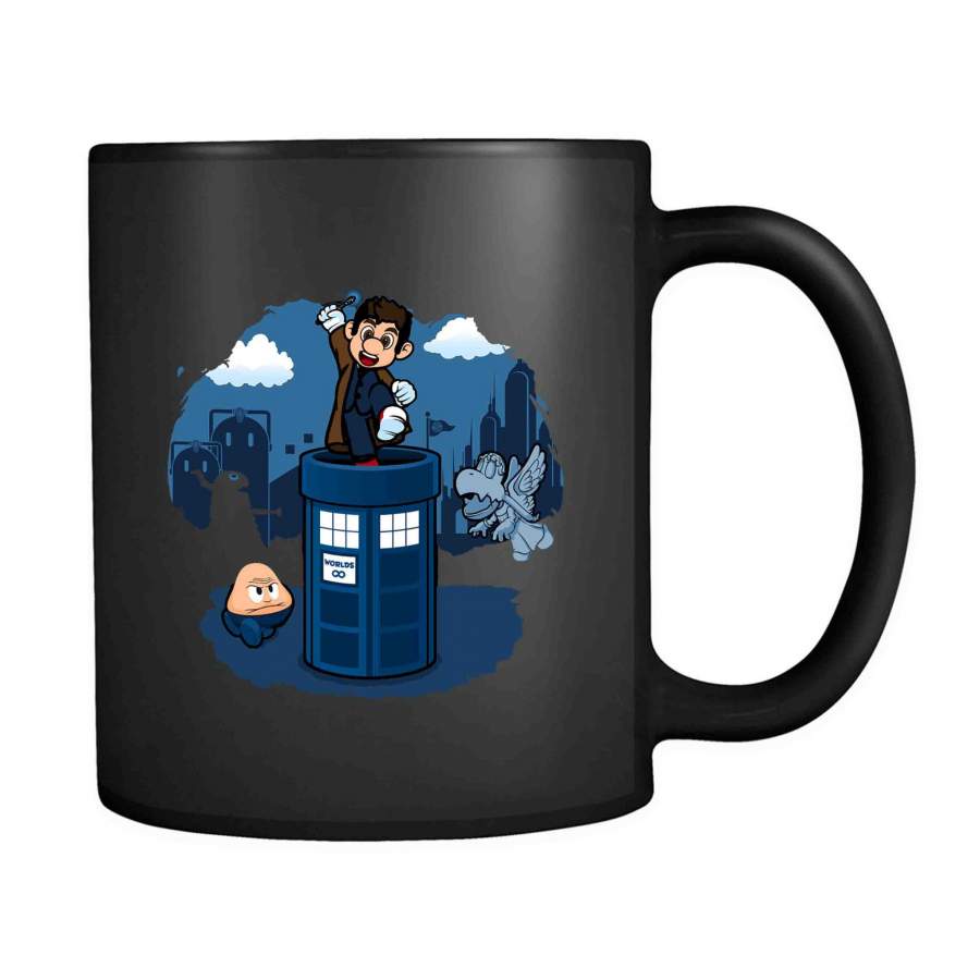 super mario doctor who funny parody 11oz Mug