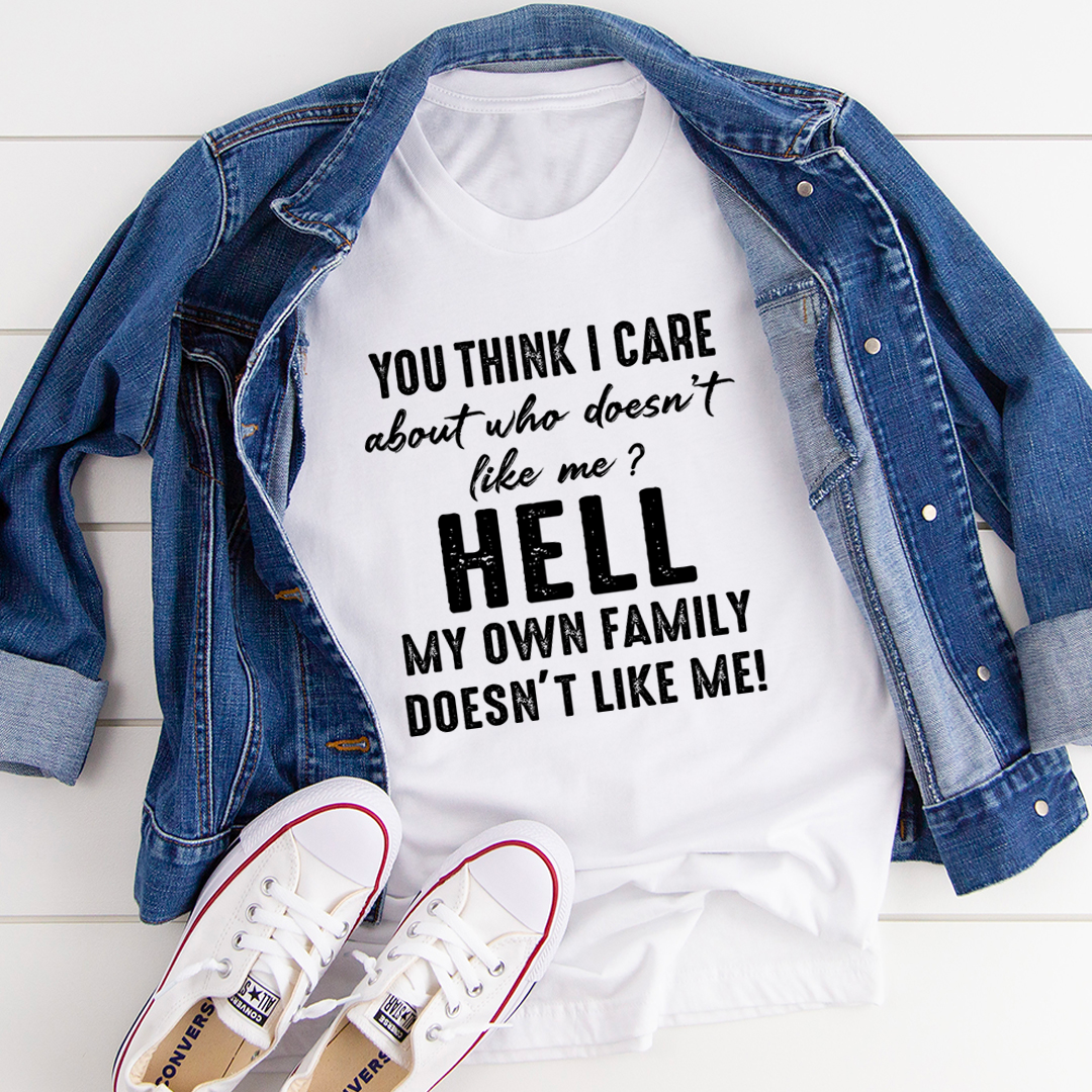 Do You Think I Care Tee – Childshirt