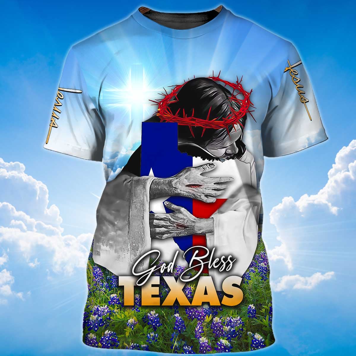 God Bless Texas Shirt Texan Pride T Shirt Men Women