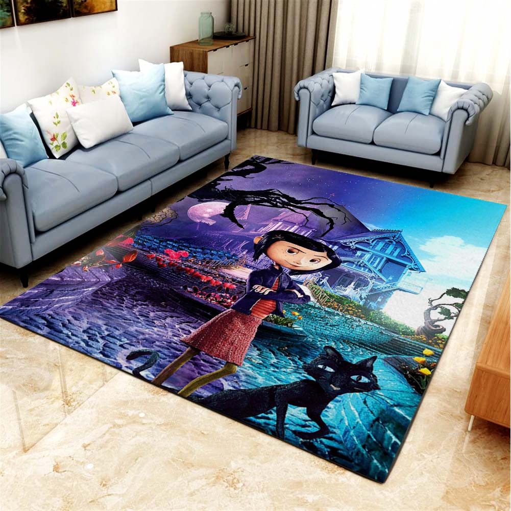 Coraline Halloween Living Room Carpet Kitchen Area Rugs