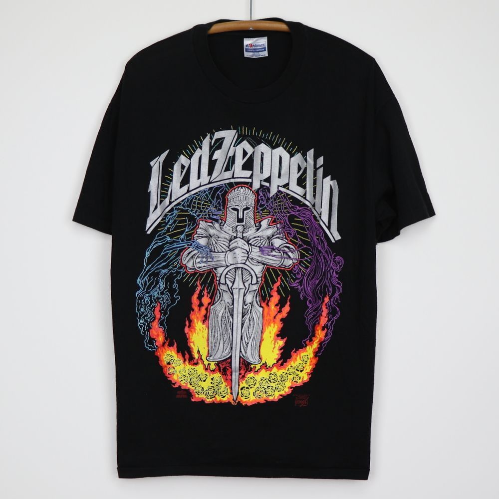 1992 Led Zeppelin Hammer Of The Gods Shirt