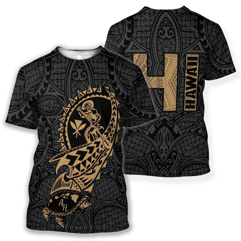 Hawaiian Warrior Suffer Polynesian Shirts And Shorts Ha61955