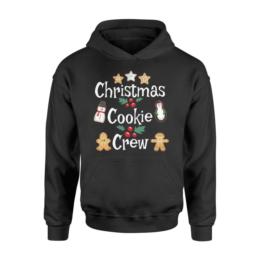 Christmas T Shirt Baking Team Apparel Cookie Crew Bakers Gift Shirt – Standard Hoodie