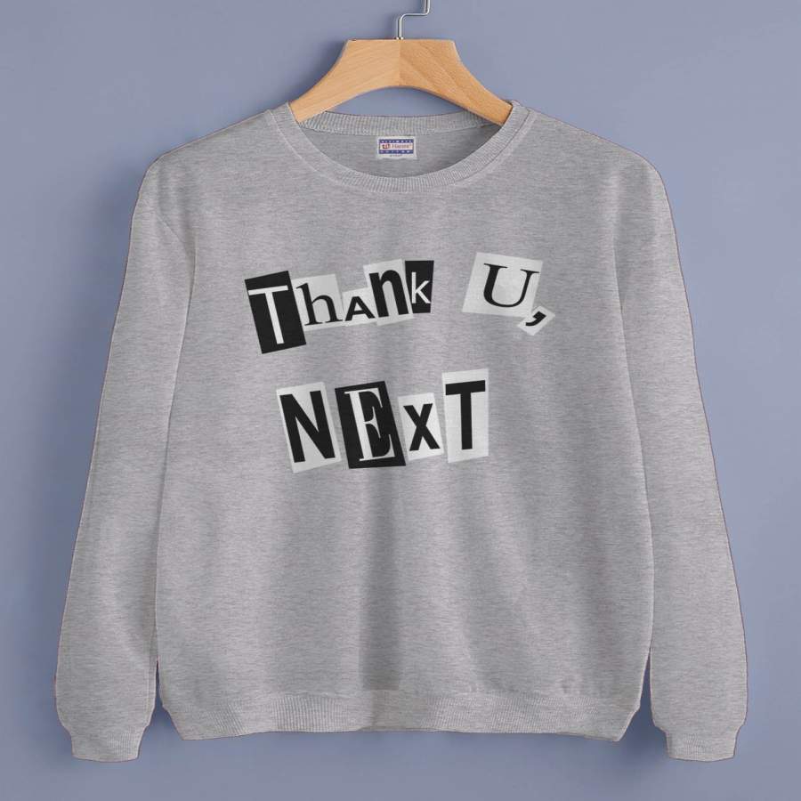 Thank U, Next Pop art Ariana Grande Unisex Crewneck Sweatshirt Adult