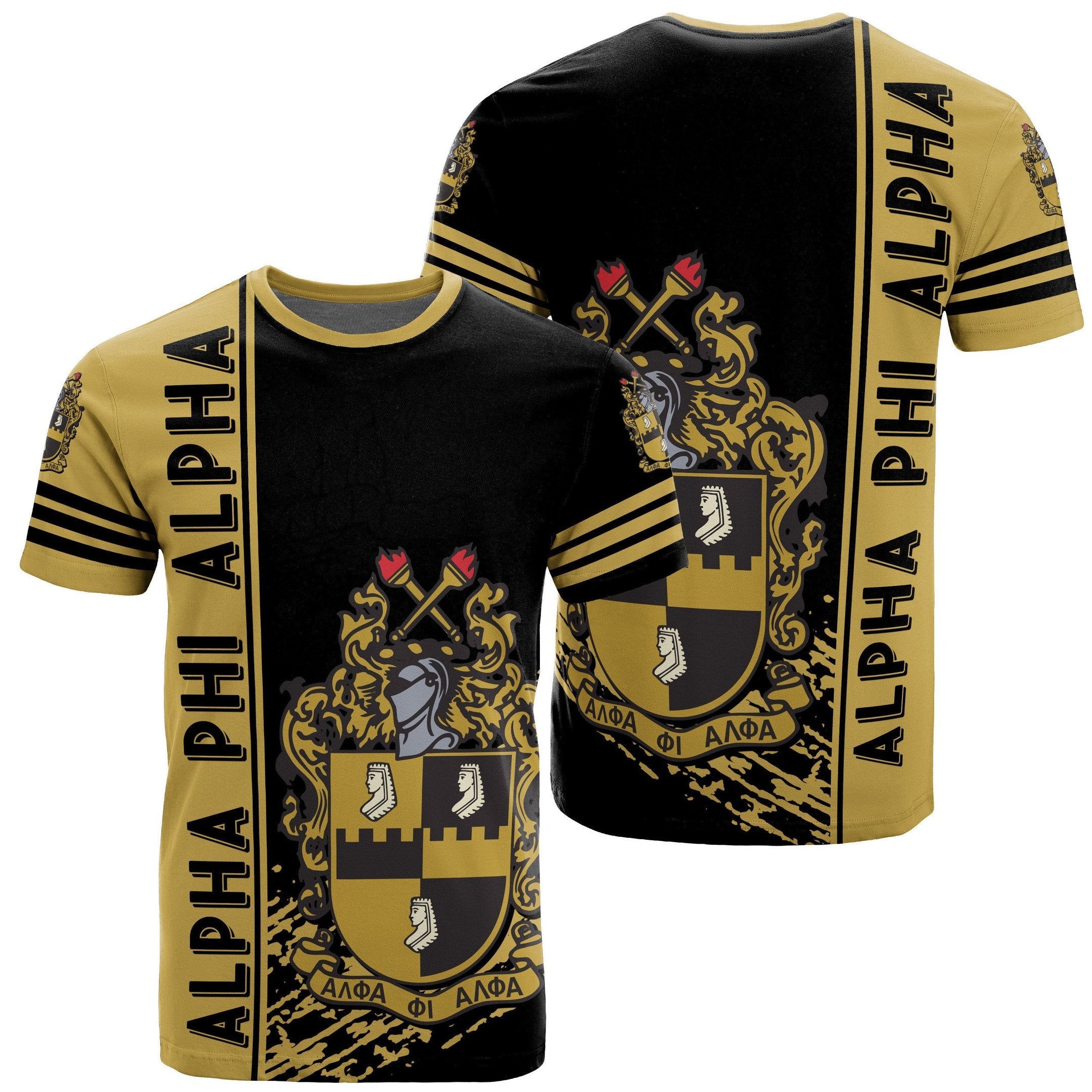 Fraternity Tshirt – Alpha Phi Alpha Tshirt Quarter Style