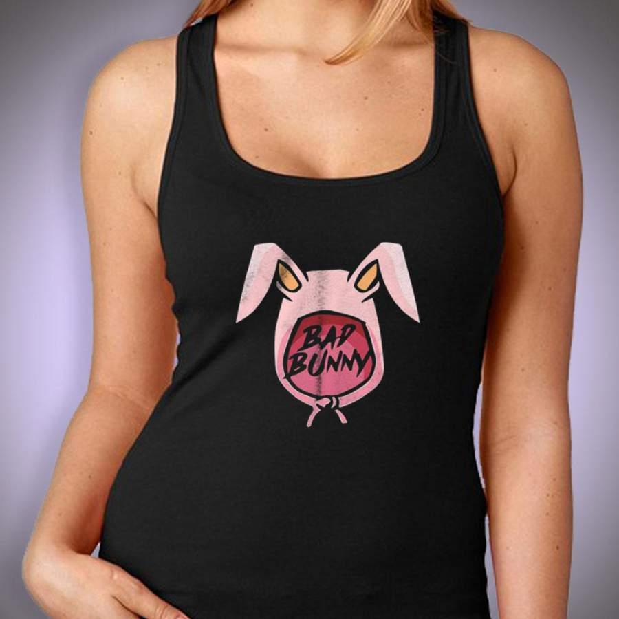 bad bunny hoodie logo Women’s Tank Top