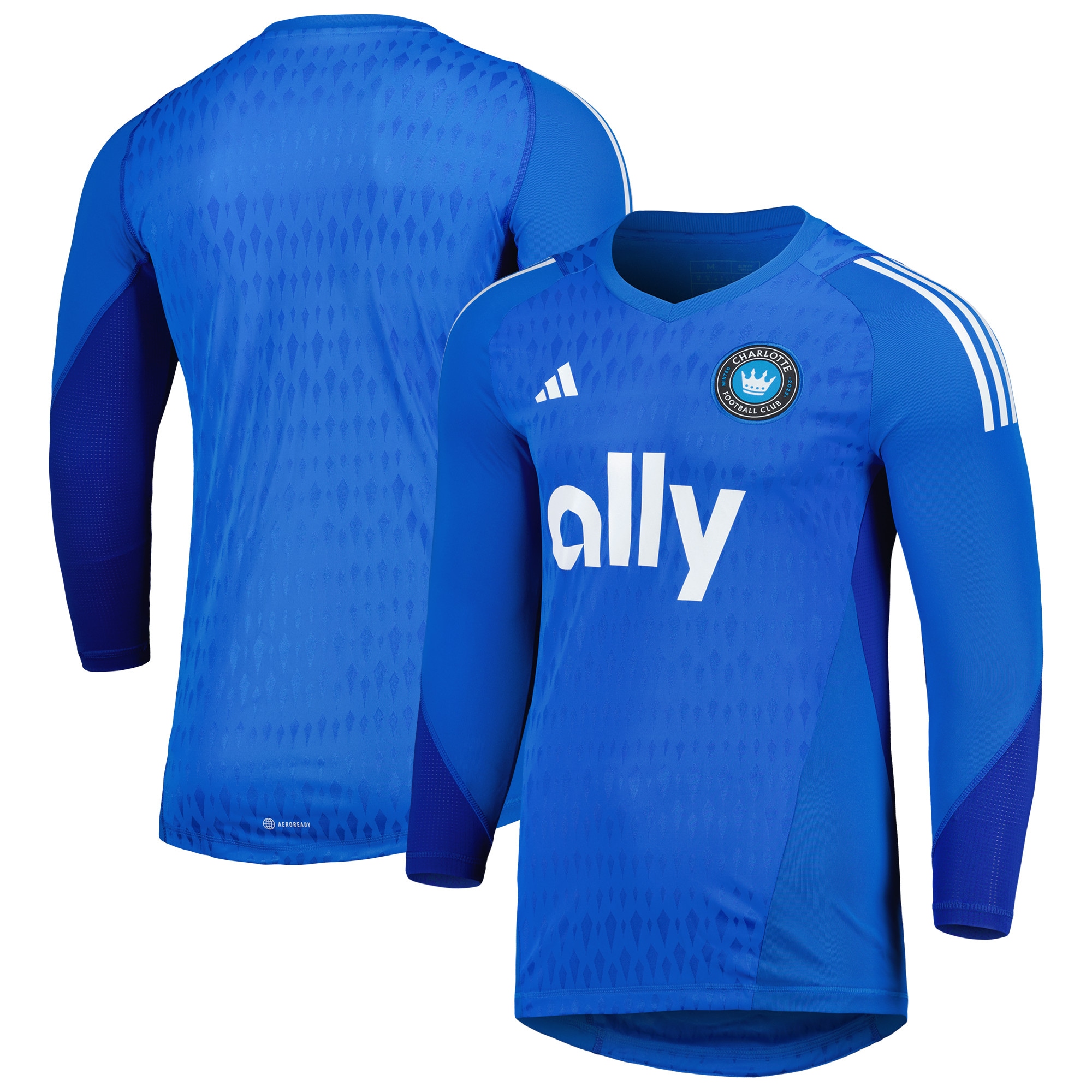 Charlotte FC 2023 Goalkeeper Long Sleeve Replica Jersey – Blue