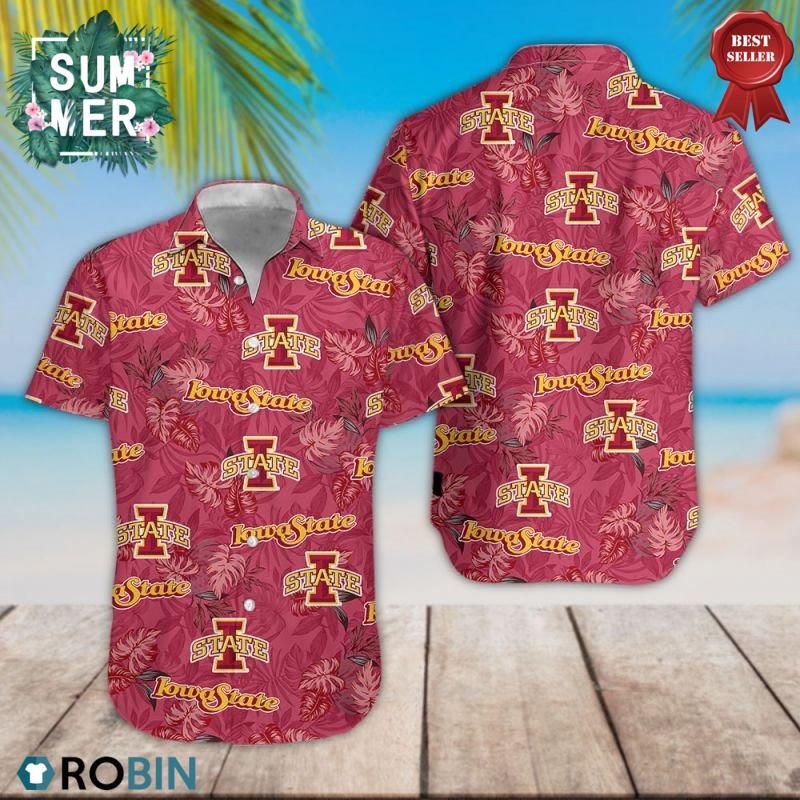 Iowa State Cyclones Aloha Shirt Hawaiian Ha19482