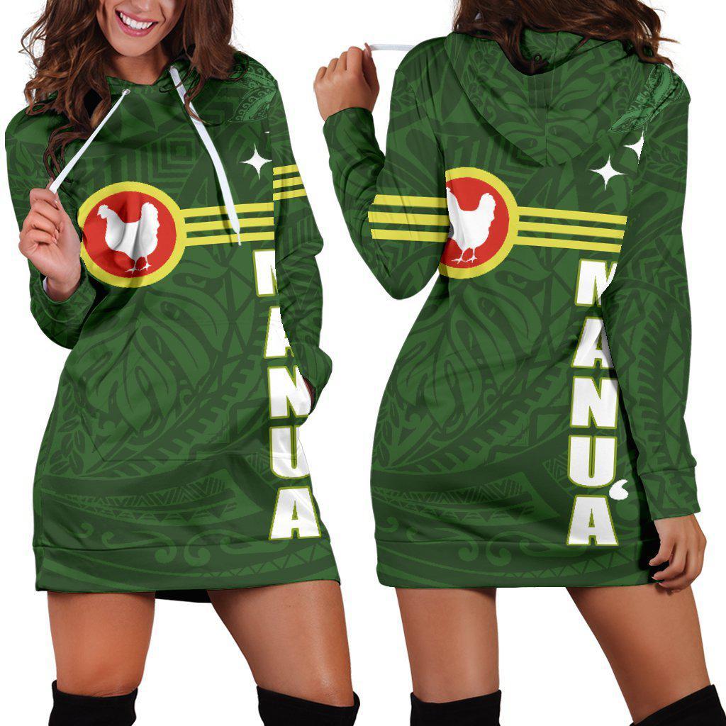 American Samoa Polynesian Manua Islands Group Hoodie Dress