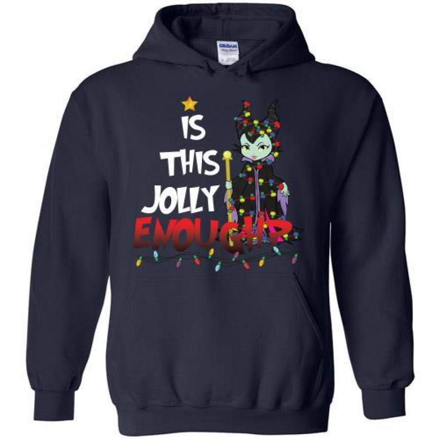 Maleficent Is This Jolly Enough christmas Hoodie