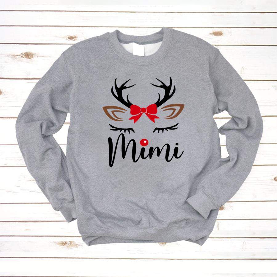 PERSONALIZED MIMI REINDEER CHRISTMAS SHIRT