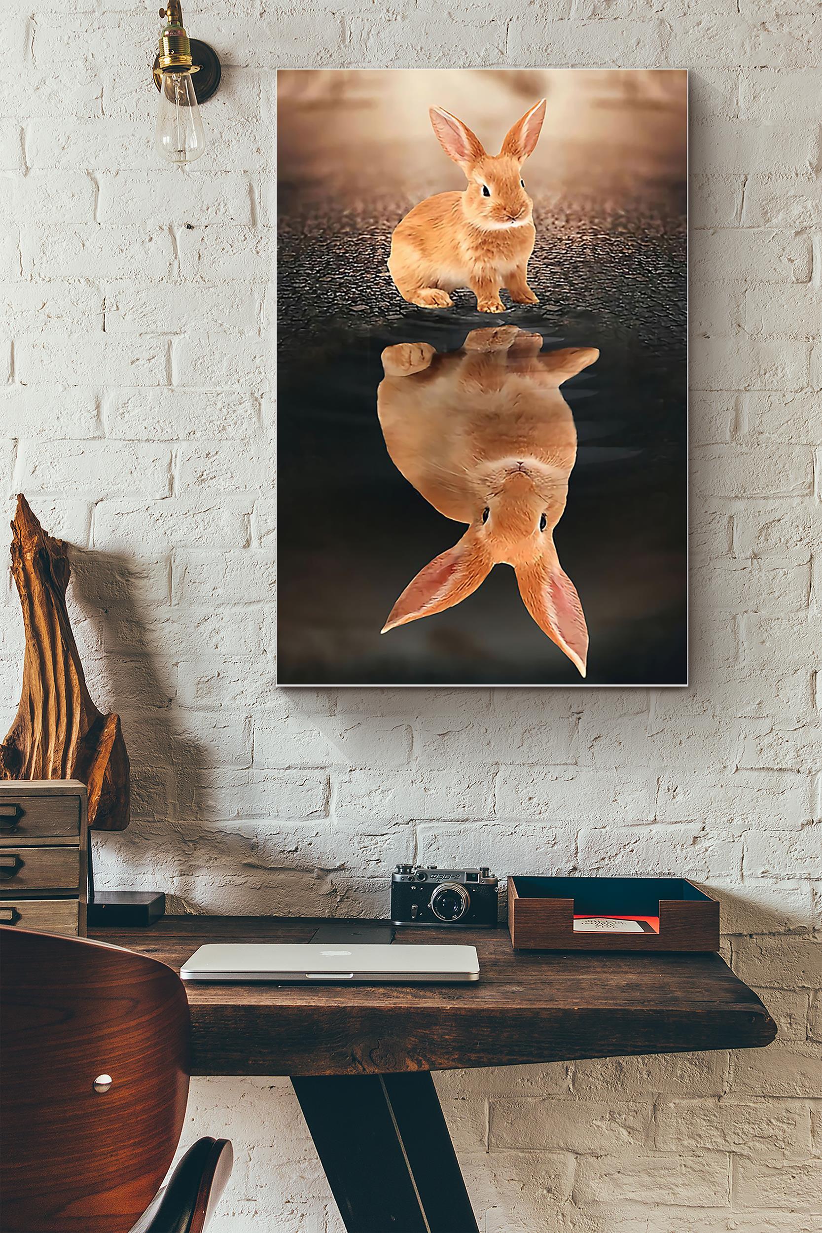 Rabbit Shadow (Unframed) Poster