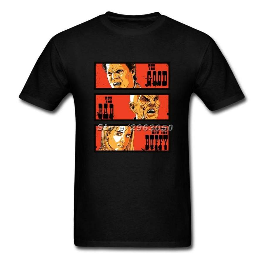 The Buffy Buffy the Vampire Slayer T Shirt Short Sleeve T-shirts Hiphop Car Men’s Cotton T Shirts