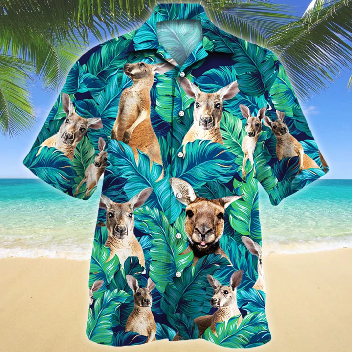 Kangaroo Lovers Gift Hawaii Animal Hawaii Shirt For Ha96991