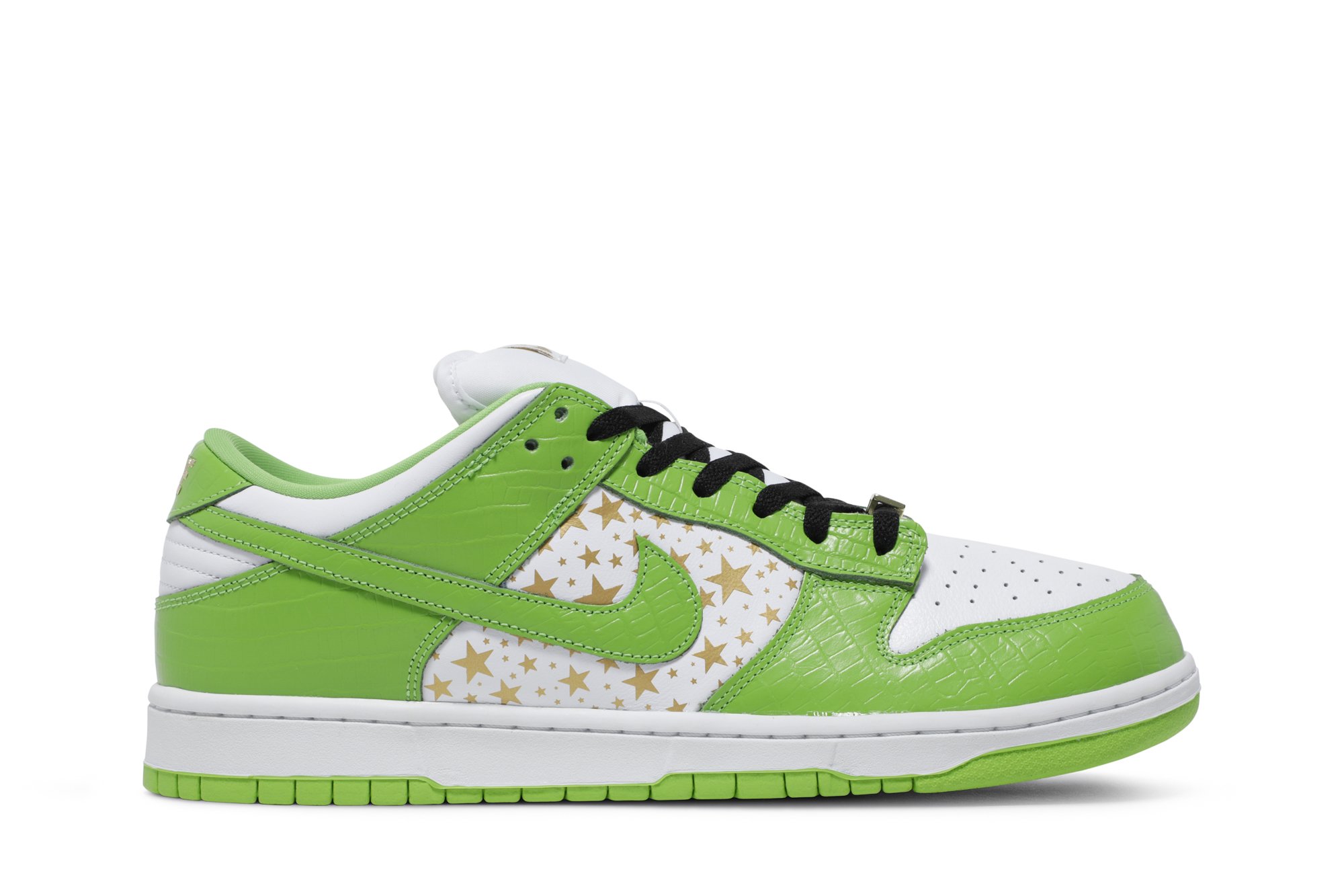 Nike SB Dunk Low Supreme Stars Mean Green (2021) – Kohlrabis 194957448890