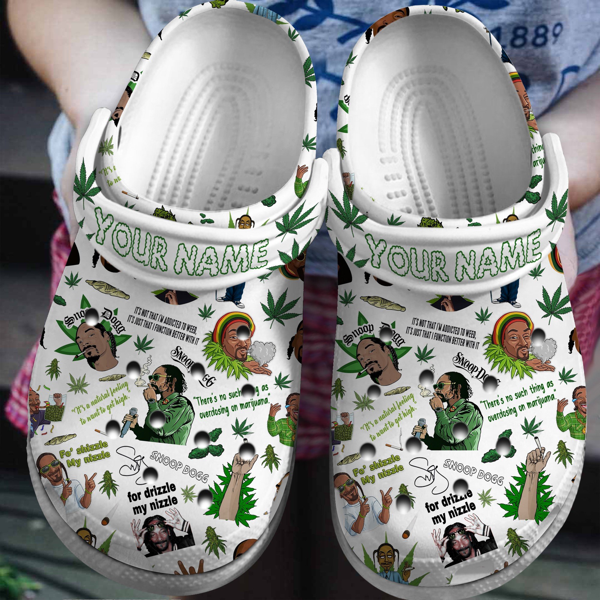 Snoop Dogg Rapper Music Crocs Crocband Clogs Shoes Comfortable For Men Women and Kids 2