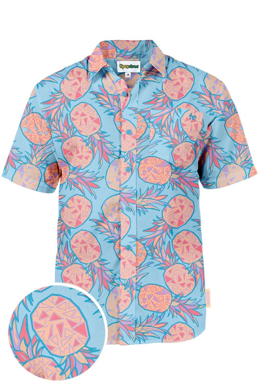 Pina Colada Blue Unique Design Hawaii Shirt Ha106750