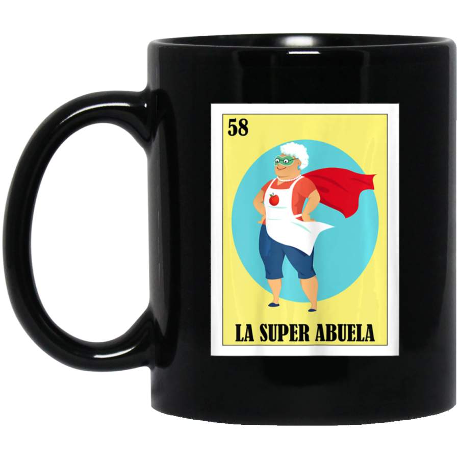 Womens Loteria La Super Abuela Loteria – Regalo para Abuela Coffee Mug