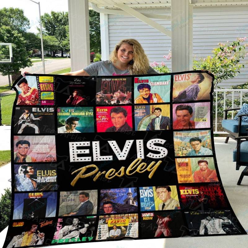 Elvis Presley Quilt Blanket 01195