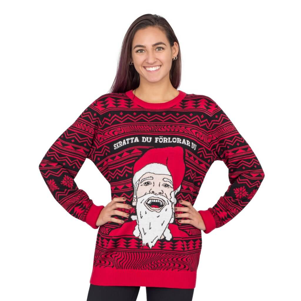 Women’S Pewdiepie Ugly Christmas Sweater