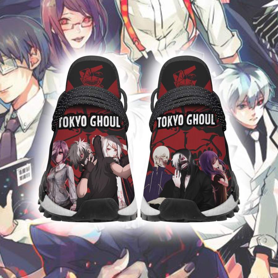 Tokyo Ghoul NMD Sneakers Anime Characters Custom Anime Shoes