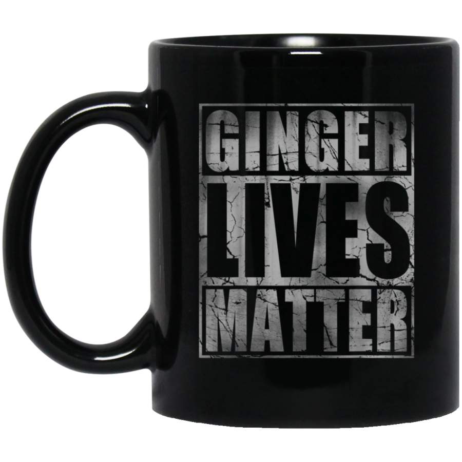 Irish Ginger Lives Matter Mug Vintage Fade