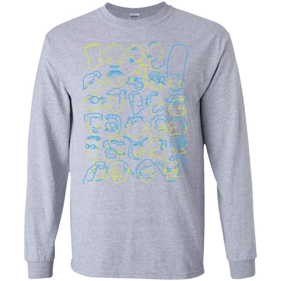 Simpsons Men'S Long Sleeve T-Shirt
