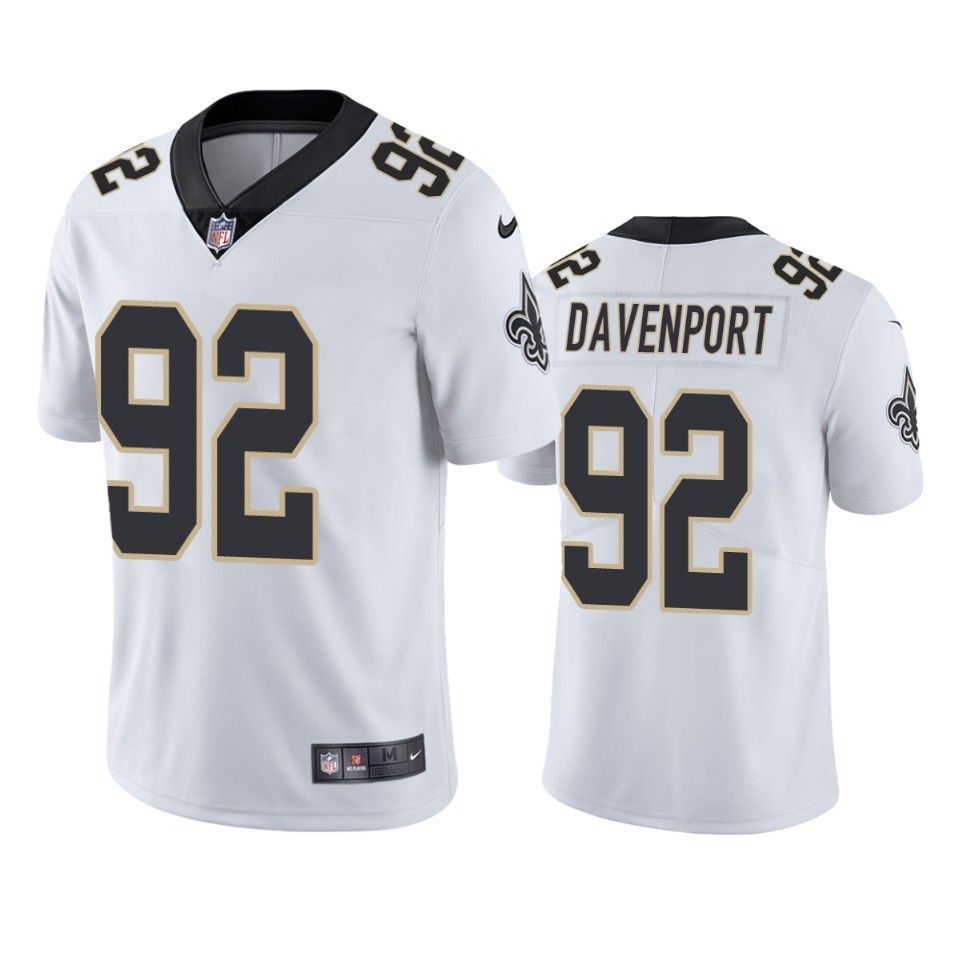 New Orleans Saints Marcus Davenport Vapor Untouchable Limited White Mens Jersey