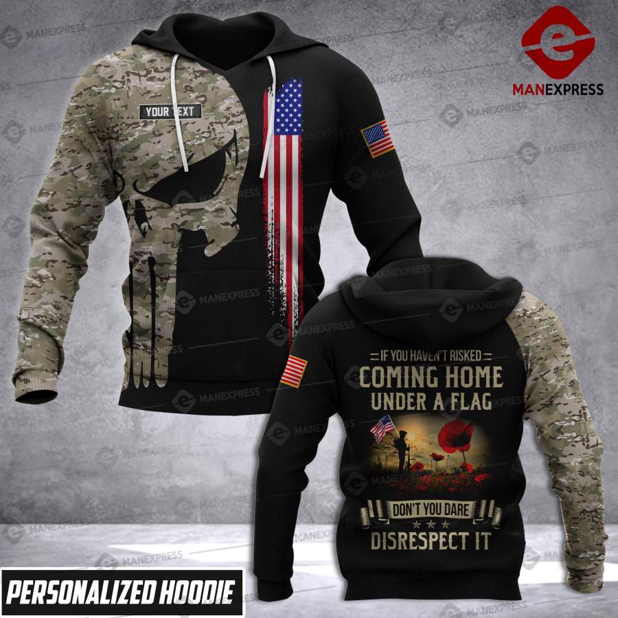 VH CUSTOMIZE USA ARMY HOODIE 3D ALL OVER PRINT 0910 HVQ