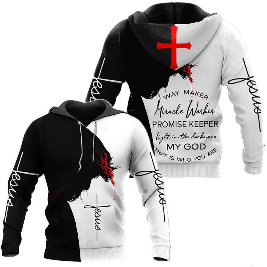 3D All Over Printed Shirts For Men and Women My God-Jesus  TA040208