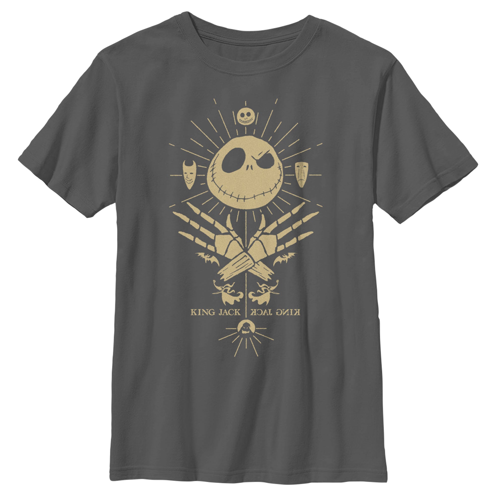 Boy’S The Nightmare Before Christmas King Jack Skellington T-Shirt