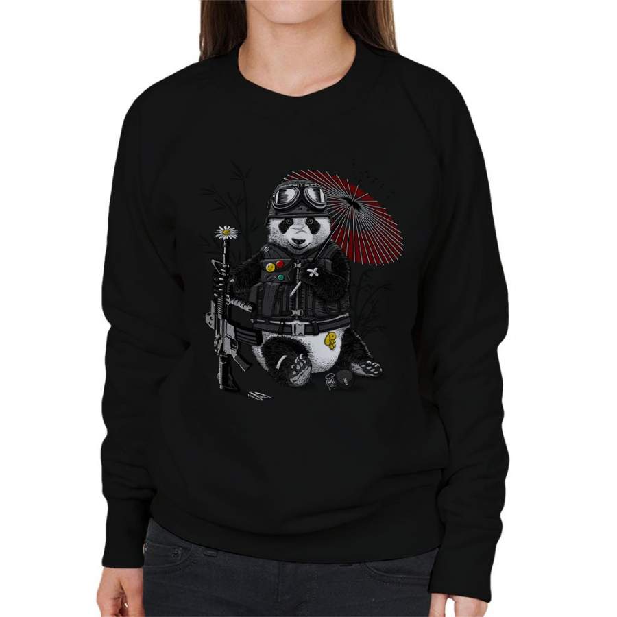 Panda Militar Women’s Sweatshirt